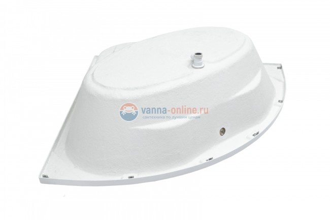 Ванна акриловая Aquanet Vista 150 x 150 см 254389, с каркасом, белая