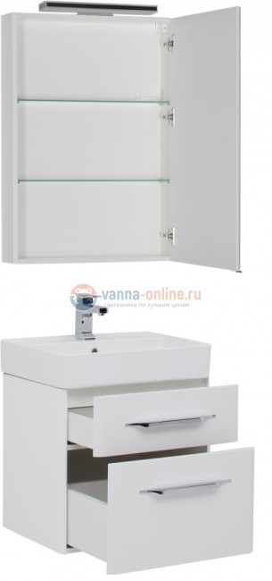 Тумба с раковиной Aquanet Виченца 60 00196252