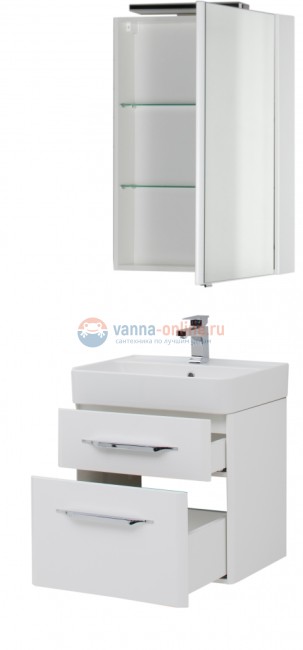 Тумба с раковиной Aquanet Виченца 60 00196252