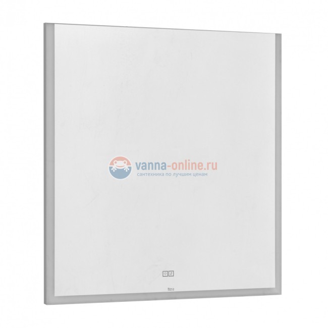 Зеркало Roca Aneto 80 см, 7.8123.6.300.0, с LED подсветкой, цвет белый матовый Зеркало Roca Aneto 80 см, 7.8123.6.300.0, с LED подсветкой, цвет белый матовый