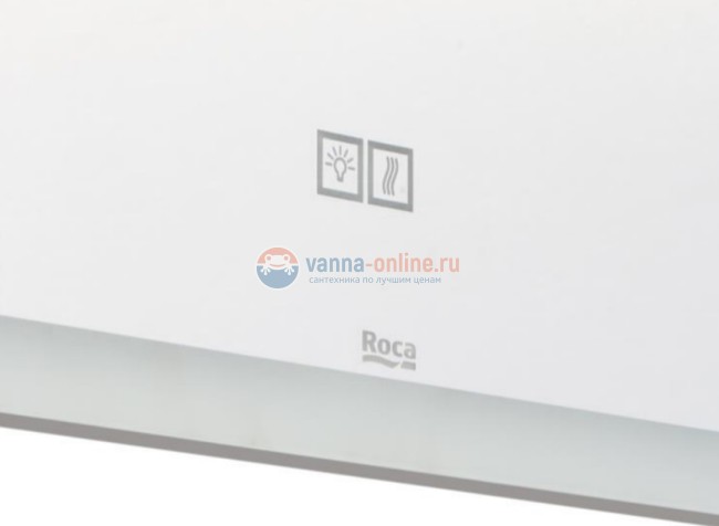 Зеркало Roca Aneto 80 см, 7.8123.6.300.0, с LED подсветкой, цвет белый матовый Зеркало Roca Aneto 80 см, 7.8123.6.300.0, с LED подсветкой, цвет белый матовый