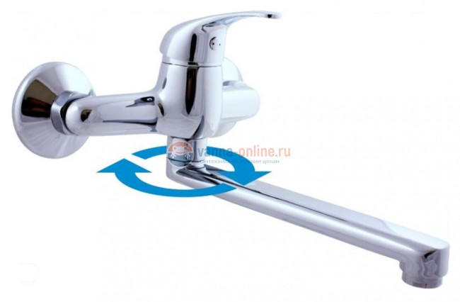 Смеситель для кухонной мойки Rav-Slezak Sazava SA501.5/23, с поворотным изливом, хром Смеситель для кухонной мойки Rav-Slezak Sazava SA501.5/23, с поворотным изливом, хром