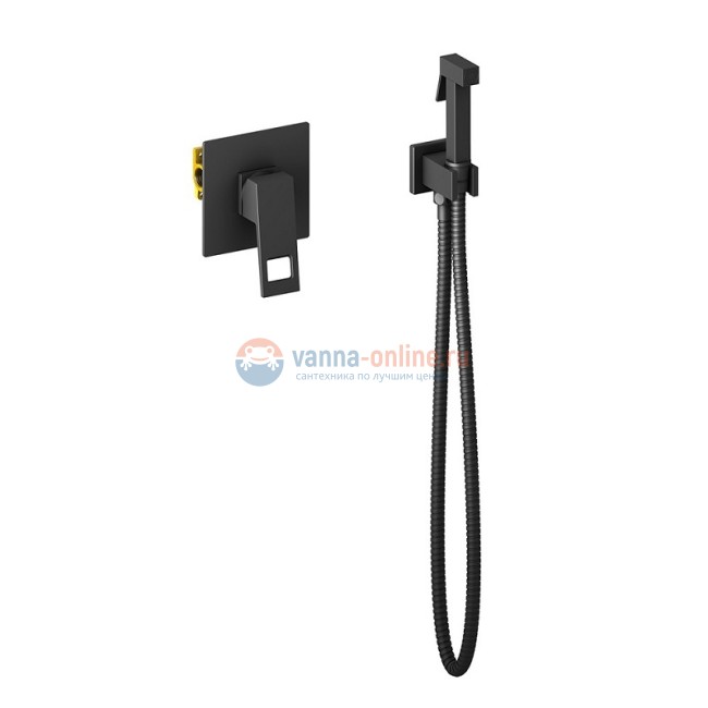 Гигиенический душ Timo Briana 7189/03SM со смесителем, черный Гигиенический душ Timo Briana 7189/03SM со смесителем, черный