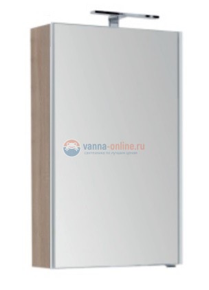 Зеркало-шкаф Aquanet Августа 00210009 58x90 см настенное, дуб сонома