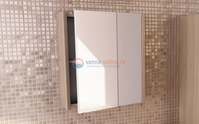 Зеркальный шкаф Comforty Тулуза 60 L/R сосна лоредо