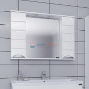 Зеркальный шкаф СаНта Родос 100 106018, с подсветкой