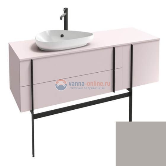 Тумба под раковину Jacob Delafon Nouvelle Vague 145 EB3043RU-M54, серый титан мягкий