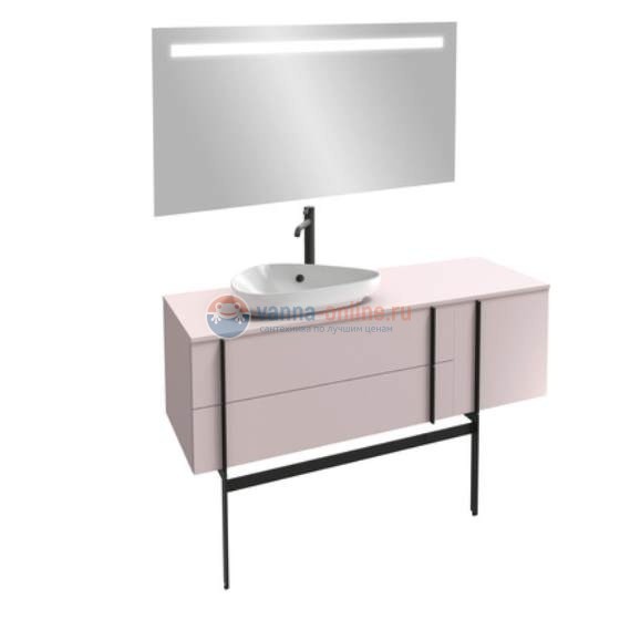 Тумба под раковину Jacob Delafon Nouvelle Vague 145 EB3043RU-M54, серый титан мягкий