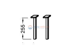 Комплект ножек Jacob Delafon Soprano E4512, 25,5 см Комплект ножек Jacob Delafon Soprano E4512, 25,5 см