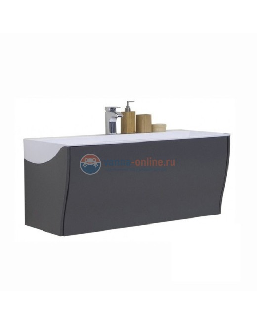 Тумба под раковину Акватон Ондина 80, графит Тумба под раковину Акватон Ондина 80, графит