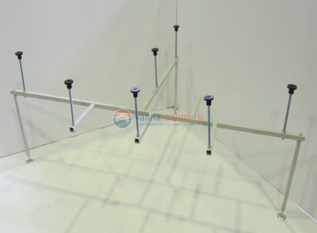 Каркас SF221-NF для ванны Jacob Delafon Bain Douche угловой 145 Каркас SF221-NF для ванны Jacob Delafon Bain Douche угловой 145