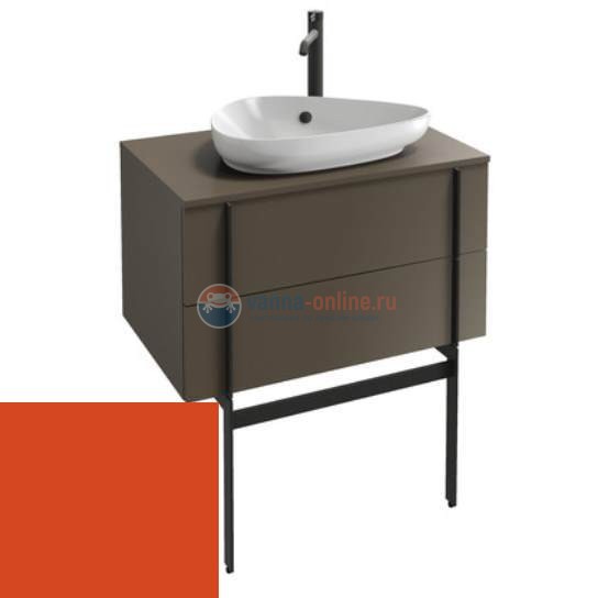 Тумба под раковину Jacob Delafon Nouvelle Vague 80 EB3039-G1K, мак дикий глянцевый