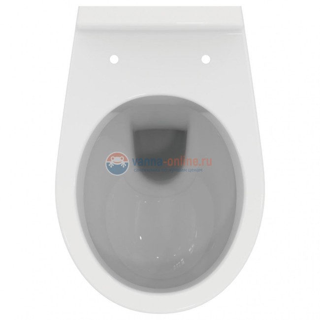 Подвесной унитаз Ideal Standard Ecco-Eurovit без сиденья, белый, E876901