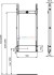 Рама для монтажа душевого смесителя и верхнего душа Ideal Standard PROSYS R016767