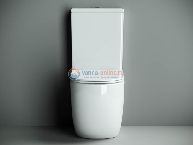 Напольный безободковый унитаз Ceramica Nova Metropol Rimless, крышка микролифт, CN4001 Напольный безободковый унитаз Ceramica Nova Metropol Rimless, крышка микролифт, CN4001