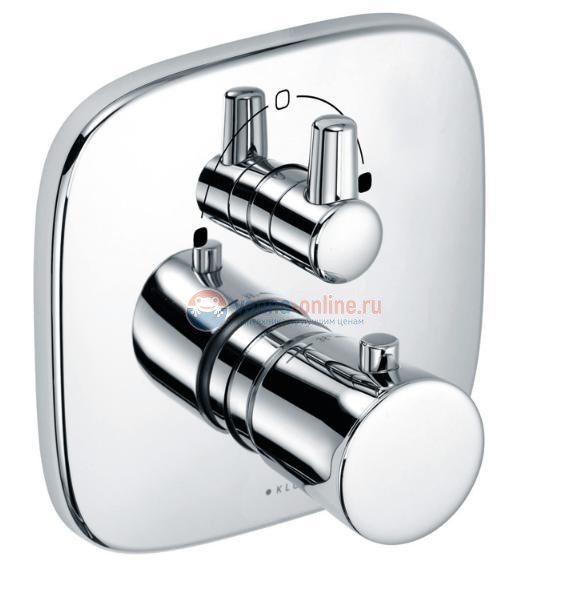 Смеситель Kludi Ambienta 538300575 для ванны и душа с термостатом Смеситель Kludi Ambienta 538300575 для ванны и душа с термостатом