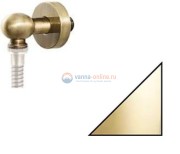 Шланговое подключение Cezares Articoli Vari CZR-AI6-03/24, цвет золото 24 карат Шланговое подключение Cezares Articoli Vari CZR-AI6-03/24, цвет золото 24 карат