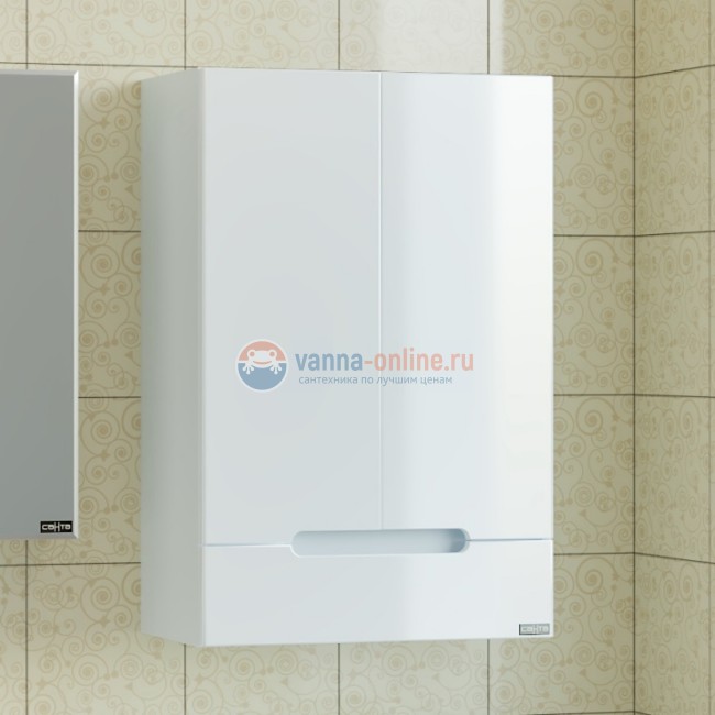 Шкаф СаНта Лондон 60х90 см, 424004 подвесной