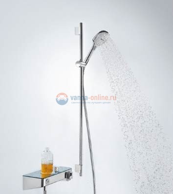 Душевой гарнитур Hansgrohe Raindance Select E 120 EcoSmart /Unica'S Puro 26623000, хром Душевой гарнитур Hansgrohe Raindance Select E 120 EcoSmart /Unica'S Puro 26623000, хром