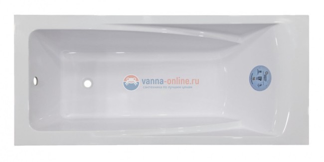 Ванна из литьевого мрамора Marmo Bagno София 170 х 75 см