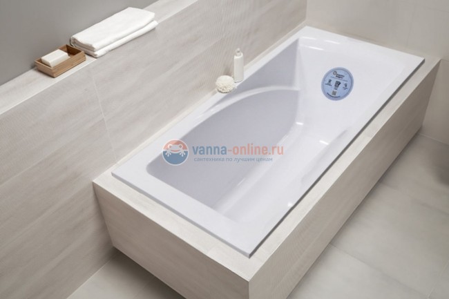 Ванна из литьевого мрамора Marmo Bagno София 170 х 75 см
