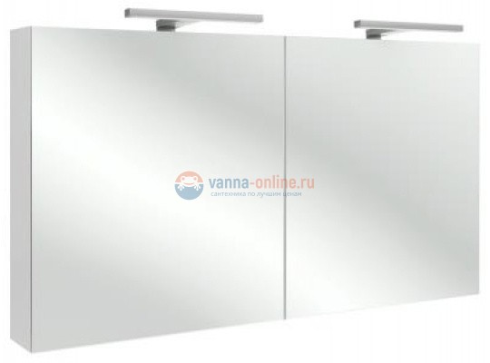 Зеркальный шкаф Jacob Delafon Rythmik 120 см, EB798-G1C цвет Белый Бриллиант Зеркальный шкаф Jacob Delafon Rythmik 120 см, EB798-G1C цвет Белый Бриллиант