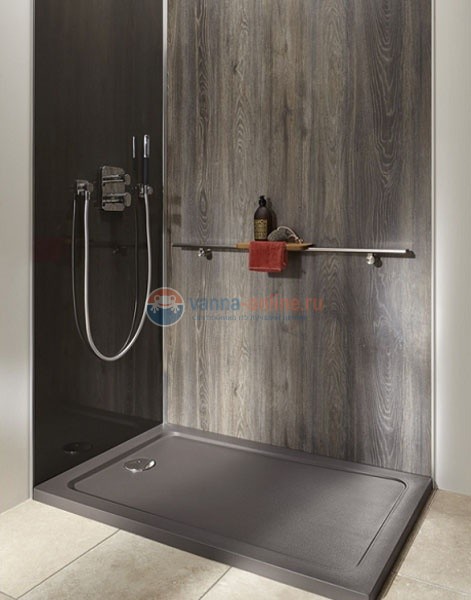 Поддон Jacob Delafon Flight E62481-F-M53 140 x 90 x 4 см, матовый антрацит