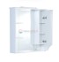 Зеркальный шкаф Акватон Элен 85 1A218802EN010, с подсветкой, цвет - белый