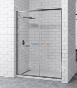 Душевая дверь RGW PA-016, 350801616-11, 160 х 195 см в нишу, раздвижная, стекло прозрачное, профиль хром