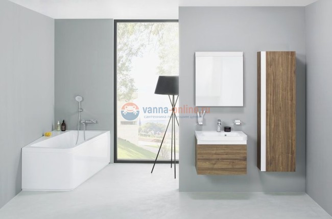 Акриловая ванна Ravak 10° угловая, левая 160 x 95 см, белая, C831000000