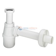 Сифон для раковины Viega Eleganta V2 108694, белый, ø32