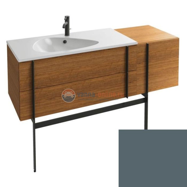 Тумба под раковину Jacob Delafon Nouvelle Vague 145 EB3037RU-M76, графит мягкий