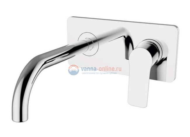 Смеситель для раковины Cezares BITONE-BLS2-01-WO, встраиваемый Смеситель для раковины Cezares BITONE-BLS2-01-WO, встраиваемый