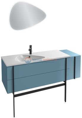 Тумба под раковину Jacob Delafon Nouvelle Vague 145 EB3038-G1A, нюд глянцевый