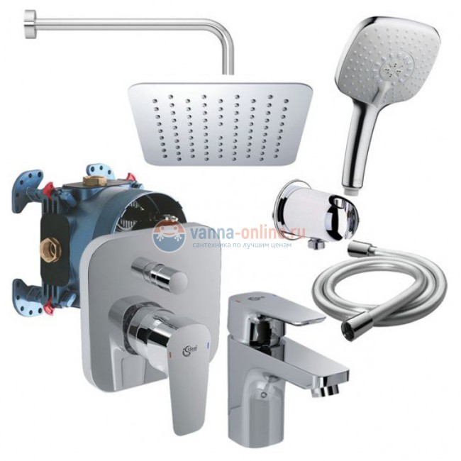 Промо-комплект для душа 8 в 1 Ideal Standard CERAPLAN III B1153AA