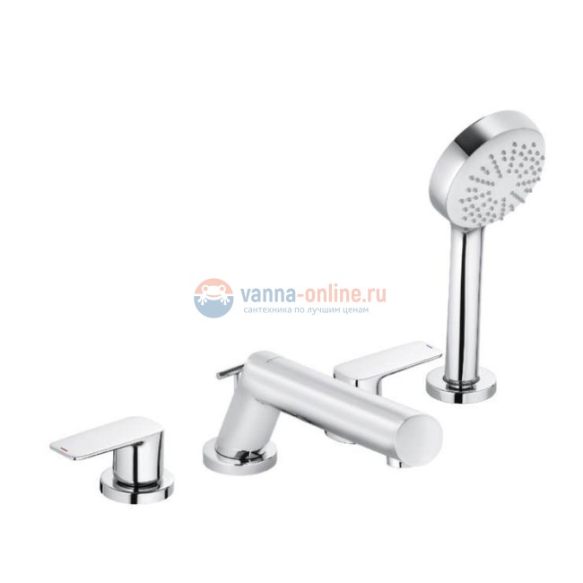 Смеситель для ванны Kludi Pure&Style 404250575 Смеситель для ванны Kludi Pure&Style 404250575
