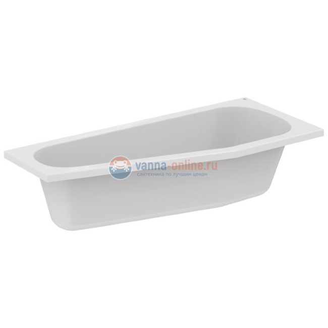 Асимметричная ванна 160х70 см Ideal Standard K276101 HOTLINE