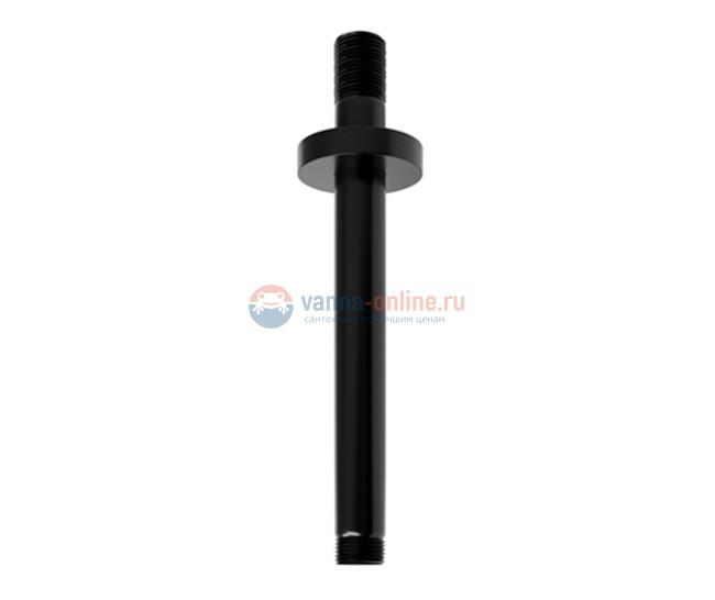 Держатель верхнего душа WasserKRAFT A151 потолочный, цвет - черный