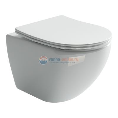 Подвесной безободковый унитаз Ceramica Nova Metropol Rimless, крышка микролифт, CN4002 Подвесной безободковый унитаз Ceramica Nova Metropol Rimless, крышка микролифт, CN4002