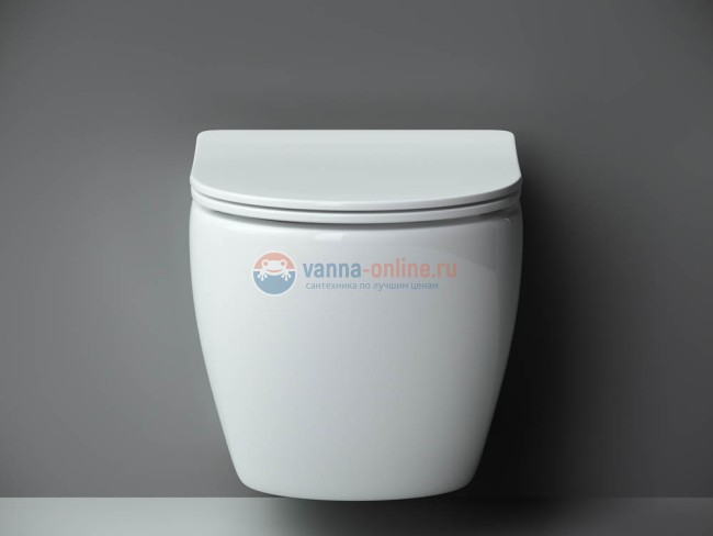 Подвесной безободковый унитаз Ceramica Nova Metropol Rimless, крышка микролифт, CN4002 Подвесной безободковый унитаз Ceramica Nova Metropol Rimless, крышка микролифт, CN4002