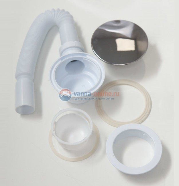 Душевой поддон BelBagno TRAY-BB-AH-120/80-15-W-R 120x80 см с сифоном