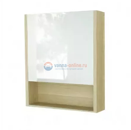 Зеркальный шкаф Comforty Марио 60 сосна лоредо