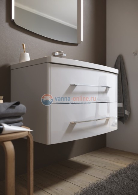 Тумба с раковиной Aqwella Neringa Т8 NER0108 подвесная