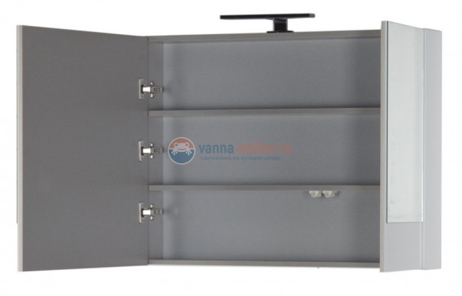 Зеркало-шкаф Aquanet Верона 90 (камерино) 00172339, цвет белый