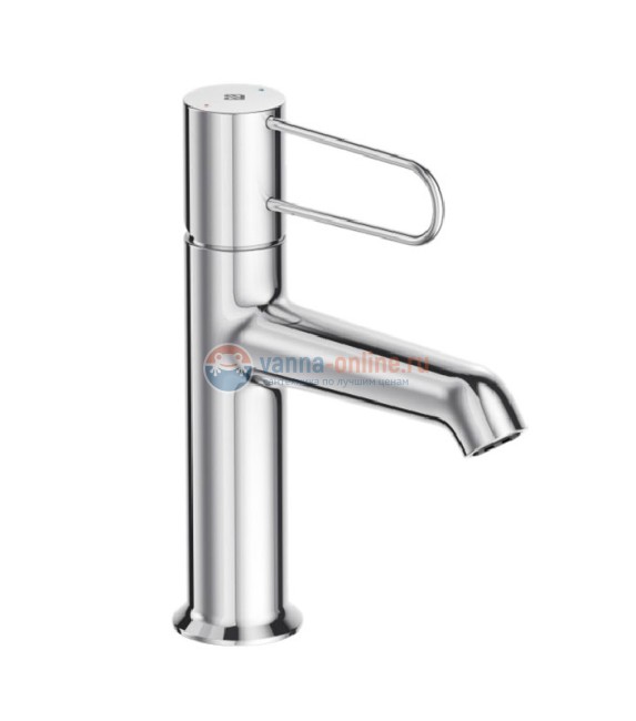 Смеситель для раковины Jacob Delafon Odeon Rive Gauche E21028-CP-CP с донным клапаном, хром Смеситель для раковины Jacob Delafon Odeon Rive Gauche E21028-CP-CP с донным клапаном, хром