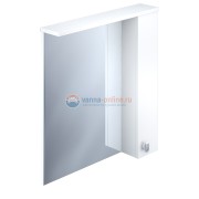 Зеркальный шкаф Iddis Rise RIS70W0i99, 70 см, цвет - белый, правый