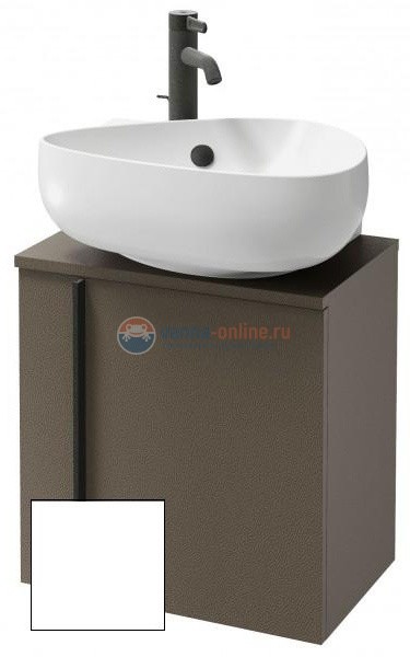 Тумба под раковину Jacob Delafon Nouvelle Vague 45 см, EB3045D-G1C, цвет белый блестящий лак, правая