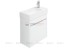 Тумба с раковиной Aquanet Лидс 50 00239741, белый