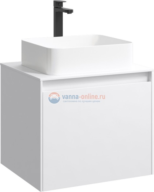 Корпус тумбы под раковину Aqwella Mobi MOB0106W 60 см, белый