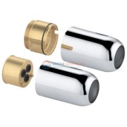 Адаптер Kludi 7458000-00 при неправильном подключении горячей и холодной воды